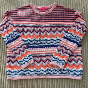 Lilly Pulitzer Samora Striped Sweater Size Small